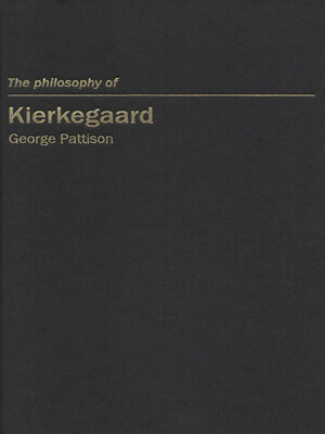 cover image of Philosophy of Kierkegaard